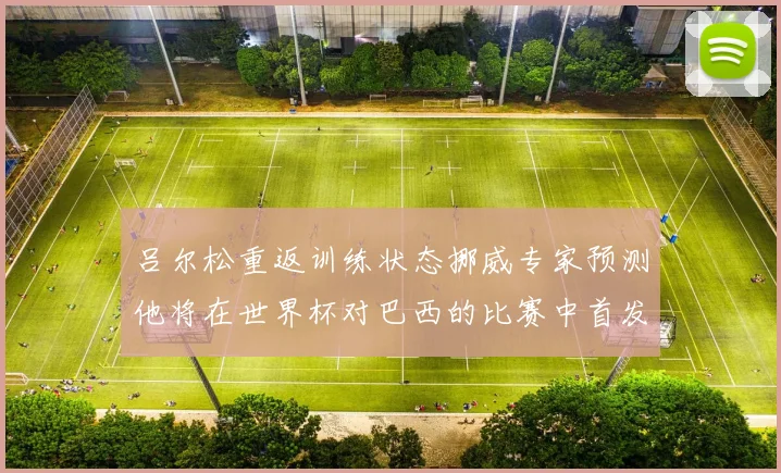 吕尔松重返训练状态挪威专家预测他将在世界杯对巴西的比赛中首发出战
